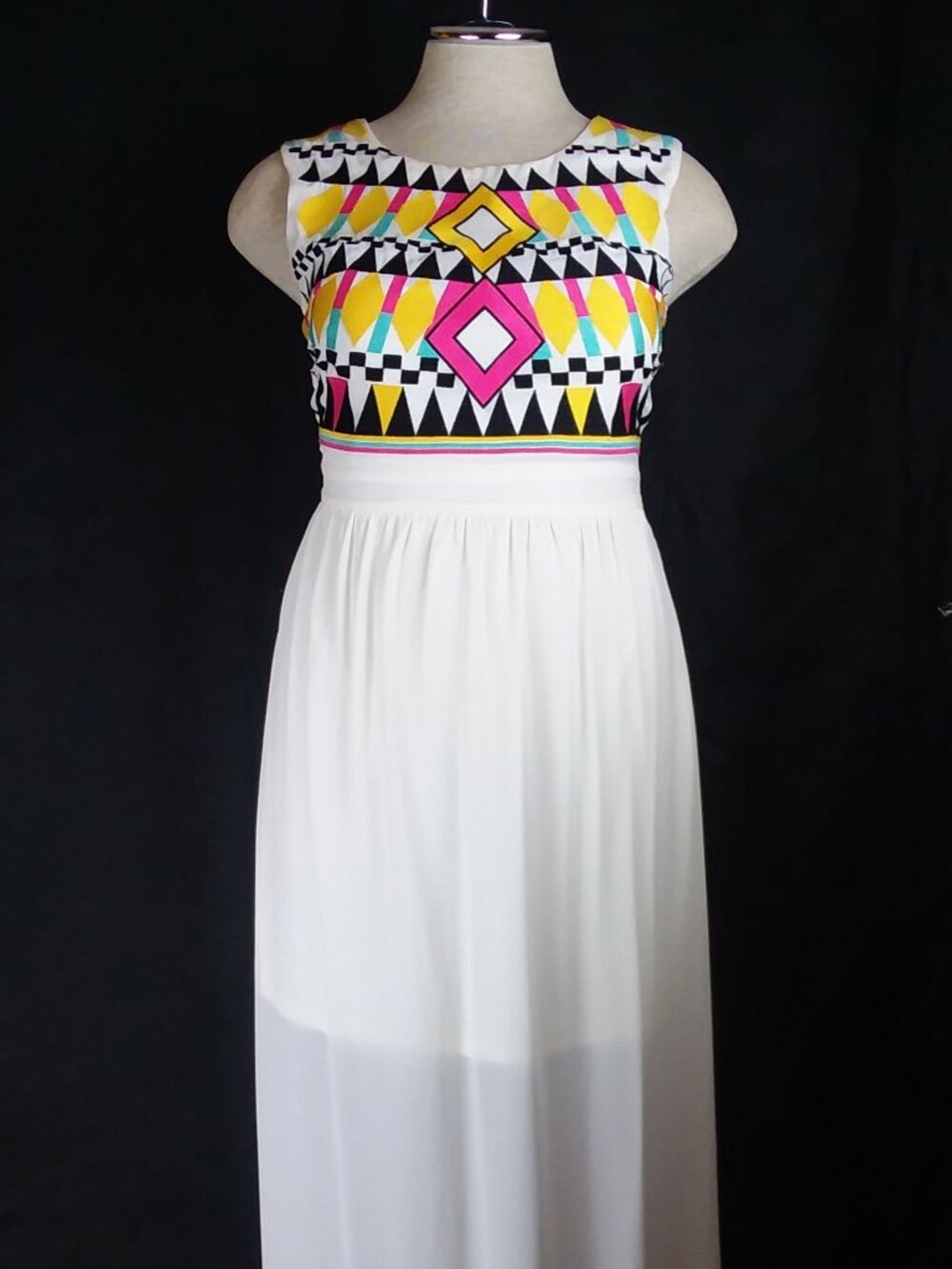 Gianni Bini Penelope Tribal Print Maxi Dress